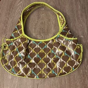 Vera Bradley Frill Collection - Tied Together Hobo Bag  - Birds Sittin in a Tree